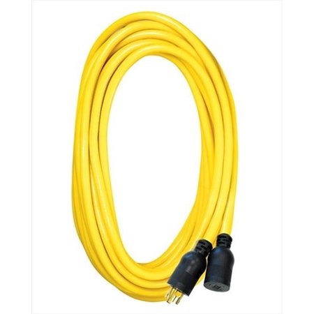 VOLTEC Voltec 05-00127 50 ft. SJTW Yellow - Locking Extension Cord; Case Of 4 05-00127